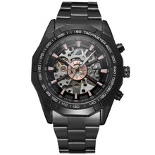 Load image into Gallery viewer, WINNER Automatic Watch Men&#39;s Classic Transparent Skeleton Mechanical Watches Military FORSINING Clock Relogio Masculino With Box