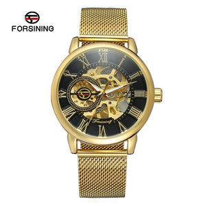 FORSINING Men Watch Top Luxury Brand Fashion Sports Mechanical Watches Mens Business Waterproof Wristwatch Relogio Masculino