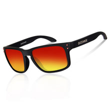 Load image into Gallery viewer, QUESHARK Coating Red Polarized Hiking Sunglasses TR90 Uv400 Sunny