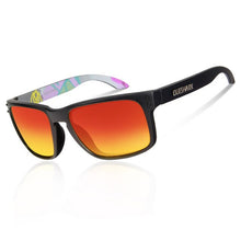 Load image into Gallery viewer, QUESHARK Coating Red Polarized Hiking Sunglasses TR90 Uv400 Sunny